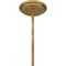 Quoizel Lennox Integrated LED Weathered Brass Mini Pendant QPP5579WS - alternate 2